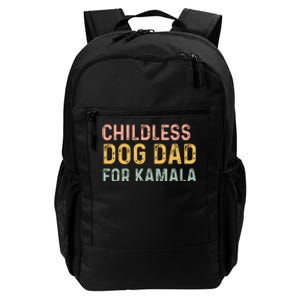 Childless Dog Dad For Kamala Harris 2024 Daily Commute Backpack