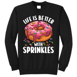 Cool Donut Design Kids Doughnut Donut Lover Sweatshirt