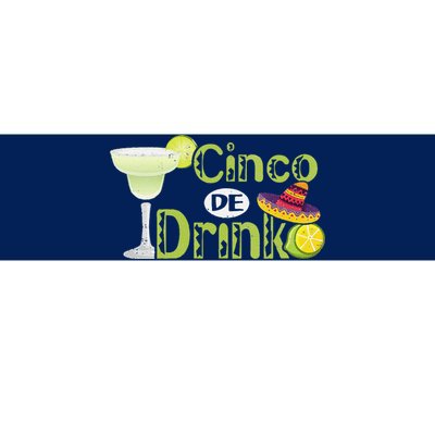 Cinco De Drinko Fiesto Cinco De Mayo Fiesta 5 De Mayo Bumper Sticker