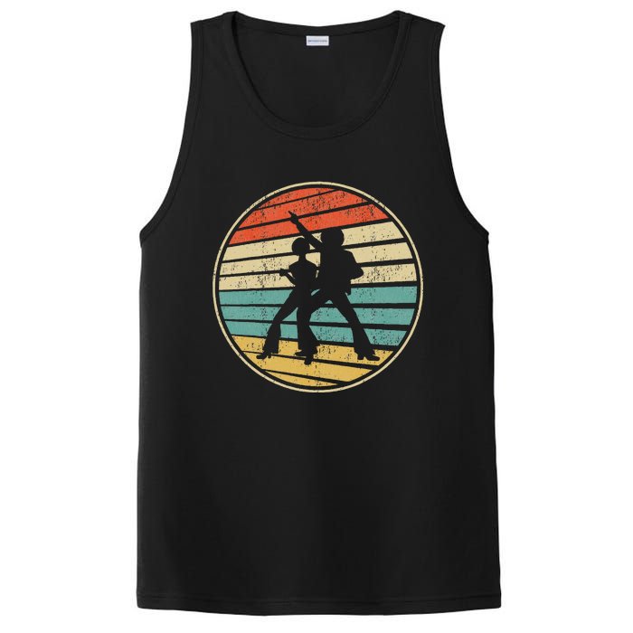 Cute Disco Dance Retro Vintage 70s 80s Hip Hop Music Lovers PosiCharge Competitor Tank