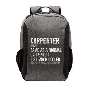 Carpenter Definition Design For Woodworker Carpenter Gift Vector Backpack