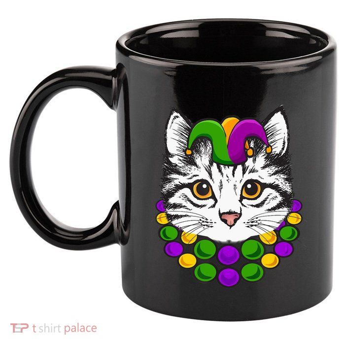 Cat Dad Daddy Funny Retro Cat Dad Father's Day 11oz C Handle Ceramic Mug