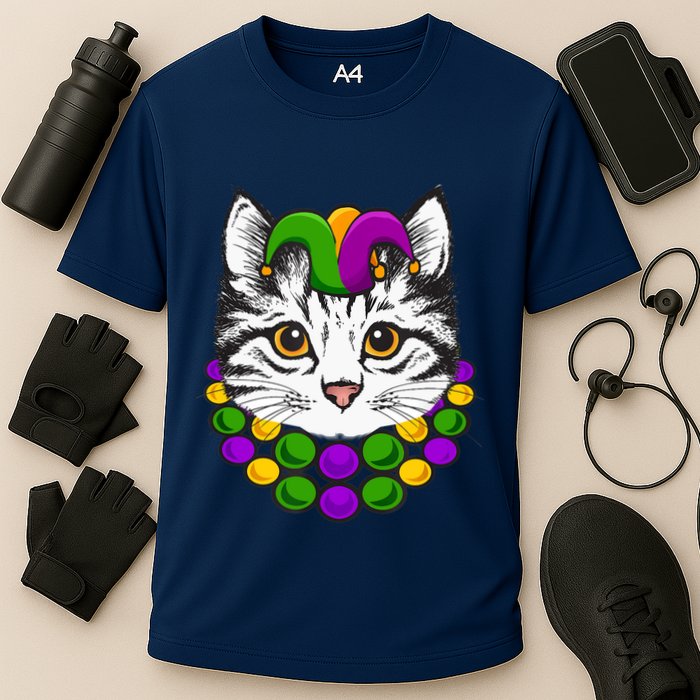 Cat Dad Daddy Funny Retro Cat Dad Father's Day Performance Shirt