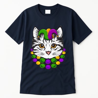 Cat Dad Daddy Funny Retro Cat Dad Father's Day Tall T-Shirt