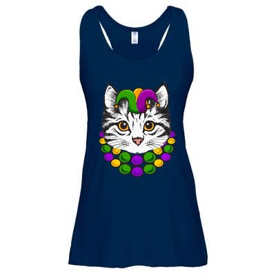 Cat Dad Daddy Funny Retro Cat Dad Father's Day Ladies Essential Flowy Tank