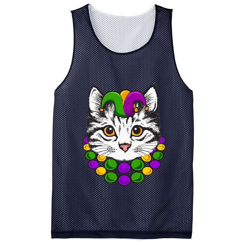 Cat Dad Daddy Funny Retro Cat Dad Father's Day Mesh Reversible Basketball Jersey Tank