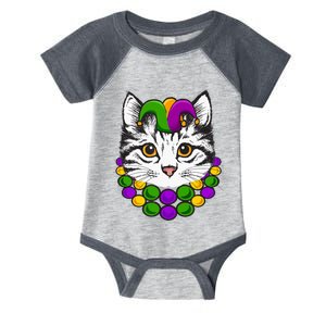 Cat Dad Daddy Funny Retro Cat Dad Father's Day Infant Baby Jersey Bodysuit