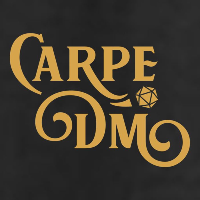 Carpe Dm Dungeon Master Tabletop Rpg Gaming 7 Panel Mesh Trucker Snapback Hat