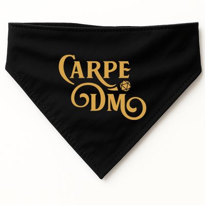 Carpe Dm Dungeon Master Tabletop Rpg Gaming USA-Made Doggie Bandana