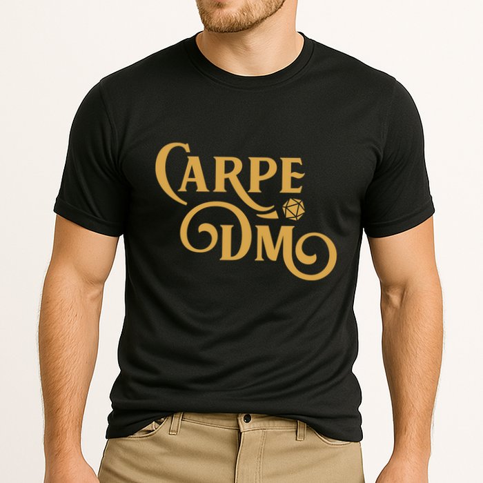Carpe Dm Dungeon Master Tabletop Rpg Gaming Performance Shirt