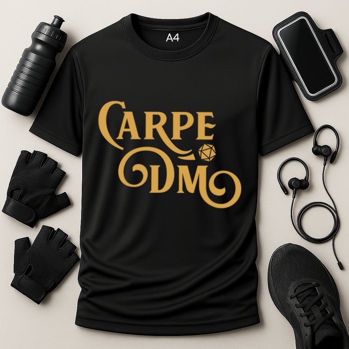 Carpe Dm Dungeon Master Tabletop Rpg Gaming Performance Shirt