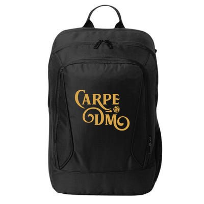 Carpe Dm Dungeon Master Tabletop Rpg Gaming City Backpack