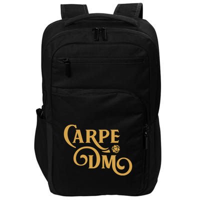Carpe Dm Dungeon Master Tabletop Rpg Gaming Impact Tech Backpack