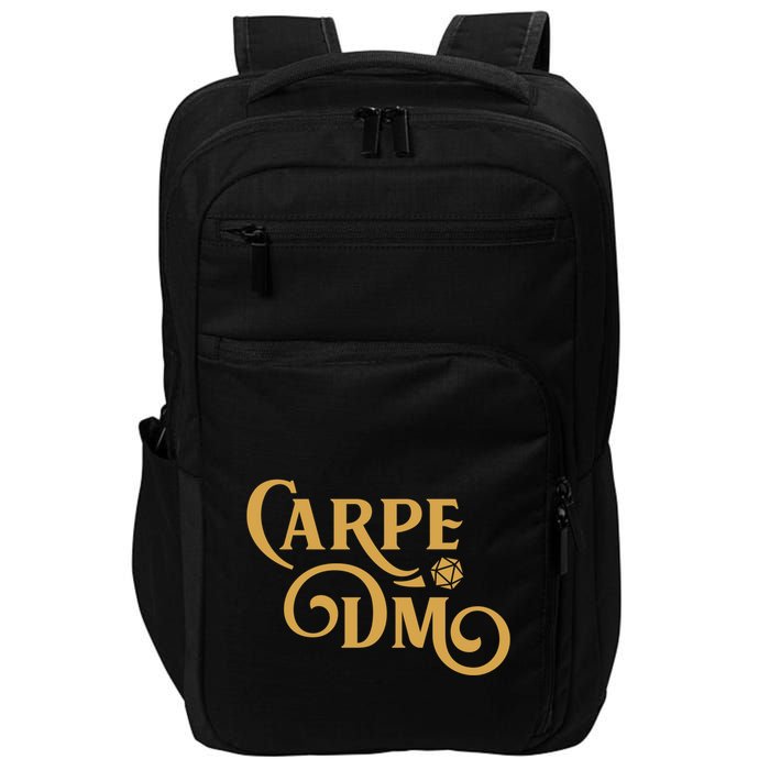 Carpe Dm Dungeon Master Tabletop Rpg Gaming Impact Tech Backpack
