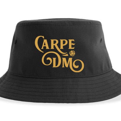 Carpe Dm Dungeon Master Tabletop Rpg Gaming Sustainable Bucket Hat