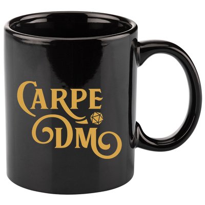 Carpe Dm Dungeon Master Tabletop Rpg Gaming 11oz C Handle Ceramic Mug