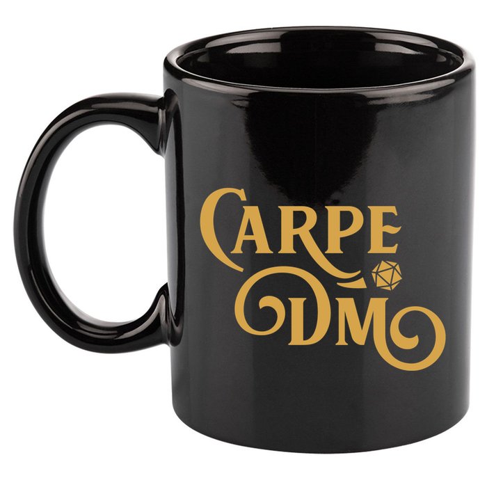 Carpe Dm Dungeon Master Tabletop Rpg Gaming 11oz C Handle Ceramic Mug