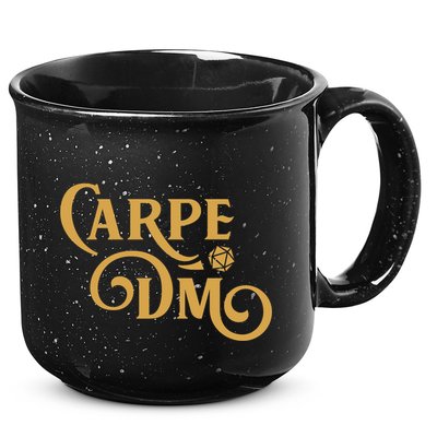 Carpe Dm Dungeon Master Tabletop Rpg Gaming 15oz Campfire Ceramic Mug