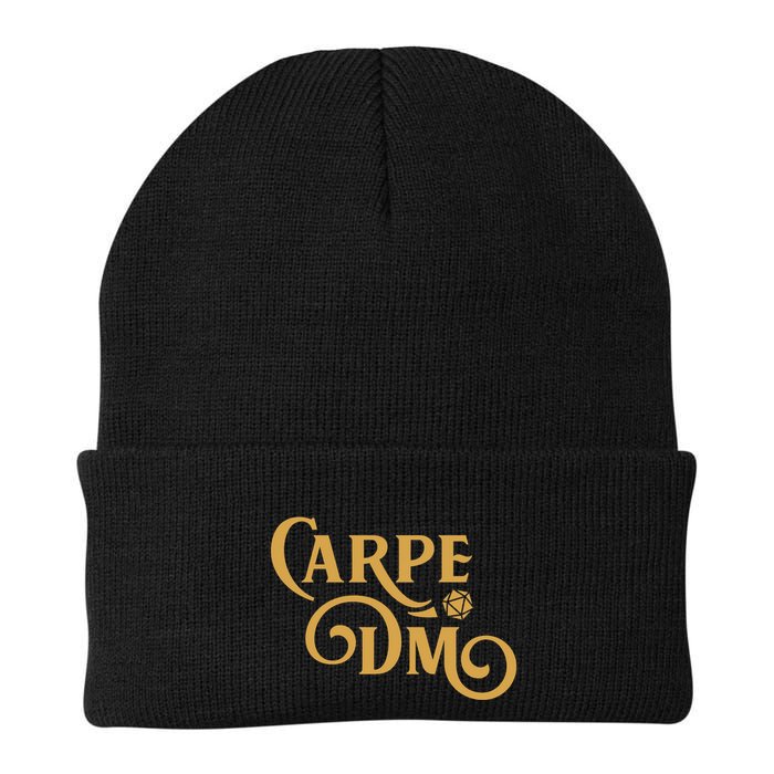 Carpe Dm Dungeon Master Tabletop Rpg Gaming Beanie