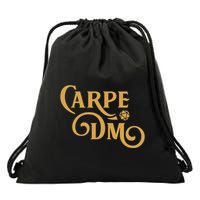 Carpe Dm Dungeon Master Tabletop Rpg Gaming Drawstring Bag