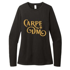 Carpe Dm Dungeon Master Tabletop Rpg Gaming Womens CVC Long Sleeve Shirt