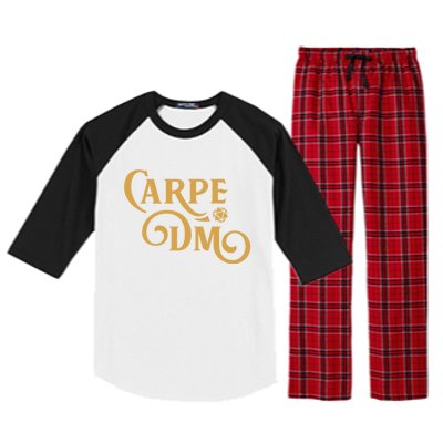 Carpe Dm Dungeon Master Tabletop Rpg Gaming Raglan Sleeve Pajama Set