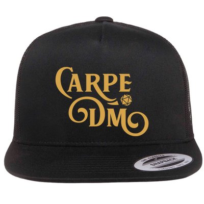 Carpe Dm Dungeon Master Tabletop Rpg Gaming Flatbill Hat