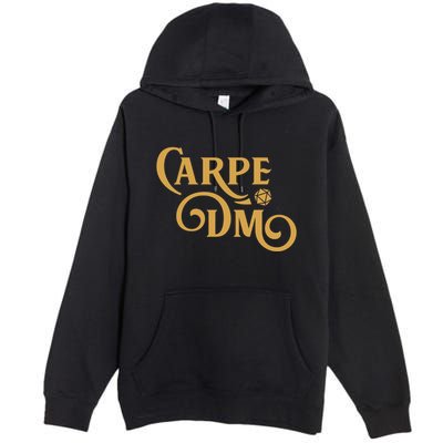 Carpe Dm Dungeon Master Tabletop Rpg Gaming Premium Pullover Hoodie