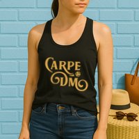 Carpe Dm Dungeon Master Tabletop Rpg Gaming Womens Tank Top