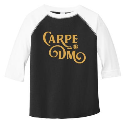 Carpe Dm Dungeon Master Tabletop Rpg Gaming Toddler Fine Jersey T-Shirt
