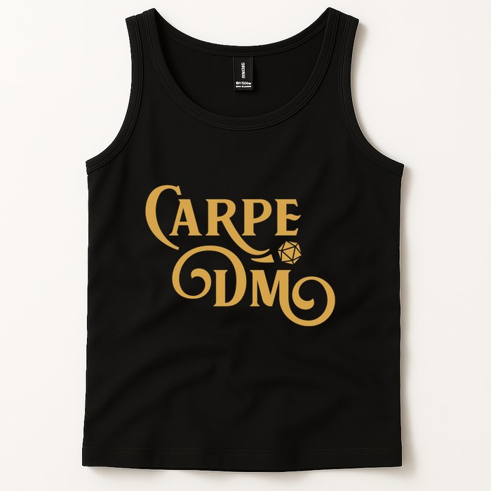 Carpe Dm Dungeon Master Tabletop Rpg Gaming Tank Top
