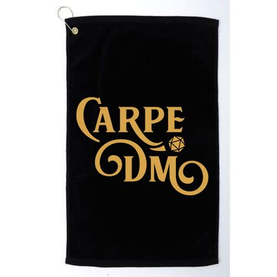 Carpe Dm Dungeon Master Tabletop Rpg Gaming Golf Towel