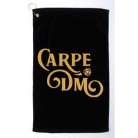 Carpe Dm Dungeon Master Tabletop Rpg Gaming Golf Towel