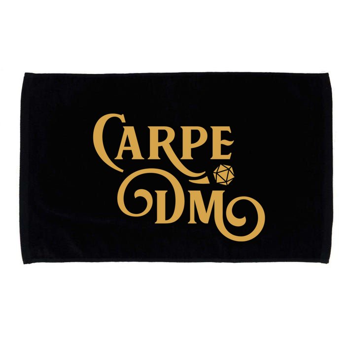 Carpe Dm Dungeon Master Tabletop Rpg Gaming Microfiber Hand Towel