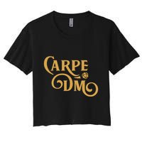 Carpe Dm Dungeon Master Tabletop Rpg Gaming Crop Top