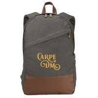 Carpe Dm Dungeon Master Tabletop Rpg Gaming Cotton Canvas Backpack