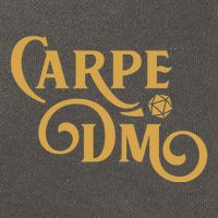Carpe Dm Dungeon Master Tabletop Rpg Gaming Cotton Canvas Backpack