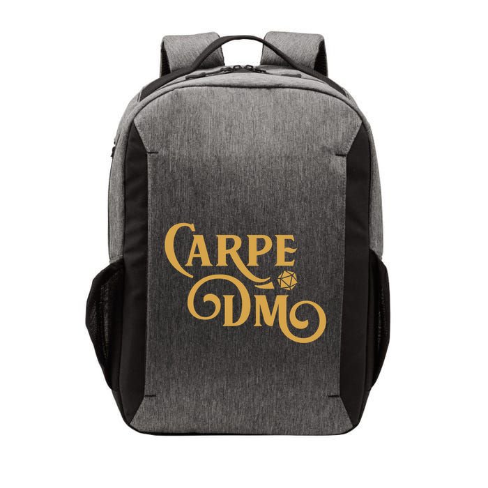 Carpe Dm Dungeon Master Tabletop Rpg Gaming Vector Backpack