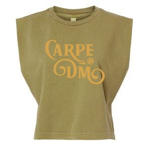 Carpe Dm Dungeon Master Tabletop Rpg Gaming Garment-Dyed Women's Muscle Tee