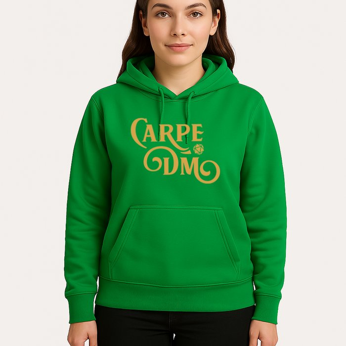 Carpe Dm Dungeon Master Tabletop Rpg Gaming Hoodie