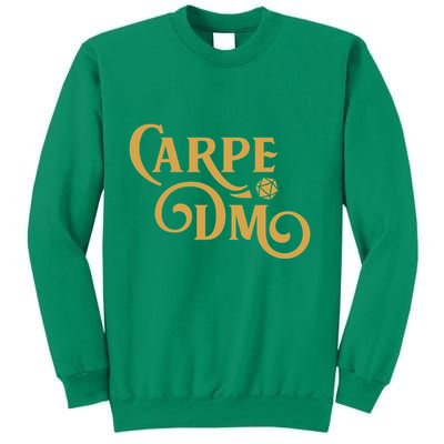 Carpe Dm Dungeon Master Tabletop Rpg Gaming Sweatshirt