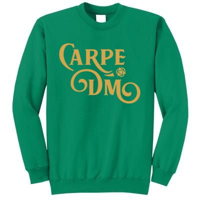 Carpe Dm Dungeon Master Tabletop Rpg Gaming Sweatshirt