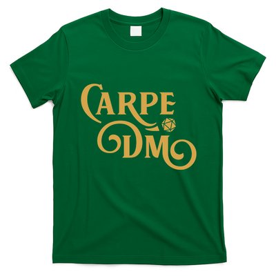Carpe Dm Dungeon Master Tabletop Rpg Gaming T-Shirt