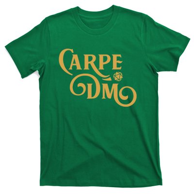 Carpe Dm Dungeon Master Tabletop Rpg Gaming T-Shirt