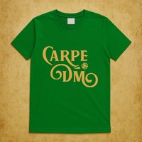 Carpe Dm Dungeon Master Tabletop Rpg Gaming T-Shirt