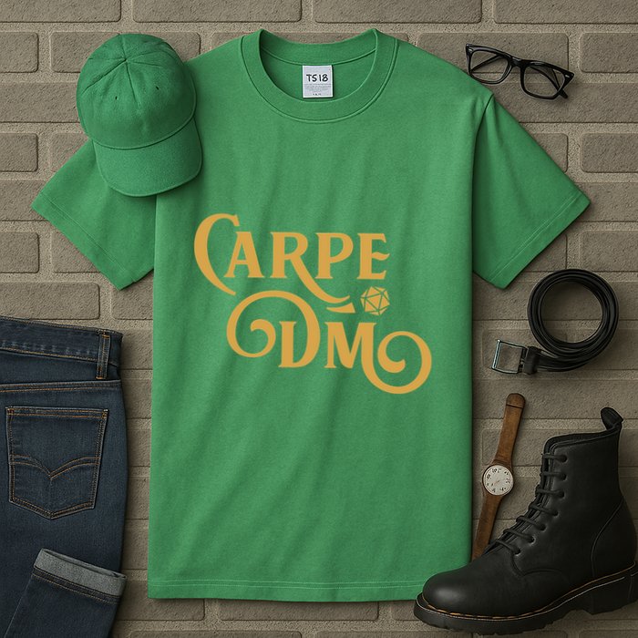 Carpe Dm Dungeon Master Tabletop Rpg Gaming Tall T-Shirt