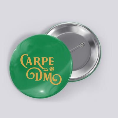 Carpe Dm Dungeon Master Tabletop Rpg Gaming Button