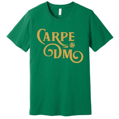 Carpe Dm Dungeon Master Tabletop Rpg Gaming Premium T-Shirt