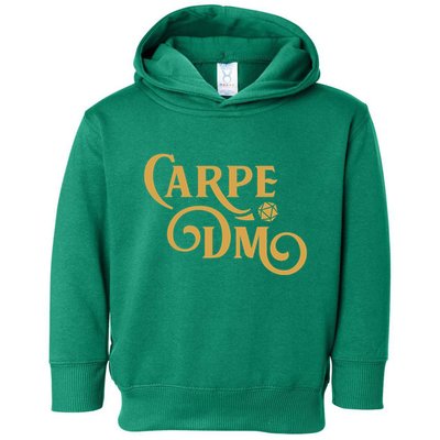 Carpe Dm Dungeon Master Tabletop Rpg Gaming Toddler Hoodie