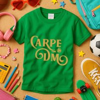 Carpe Dm Dungeon Master Tabletop Rpg Gaming Kids T-Shirt